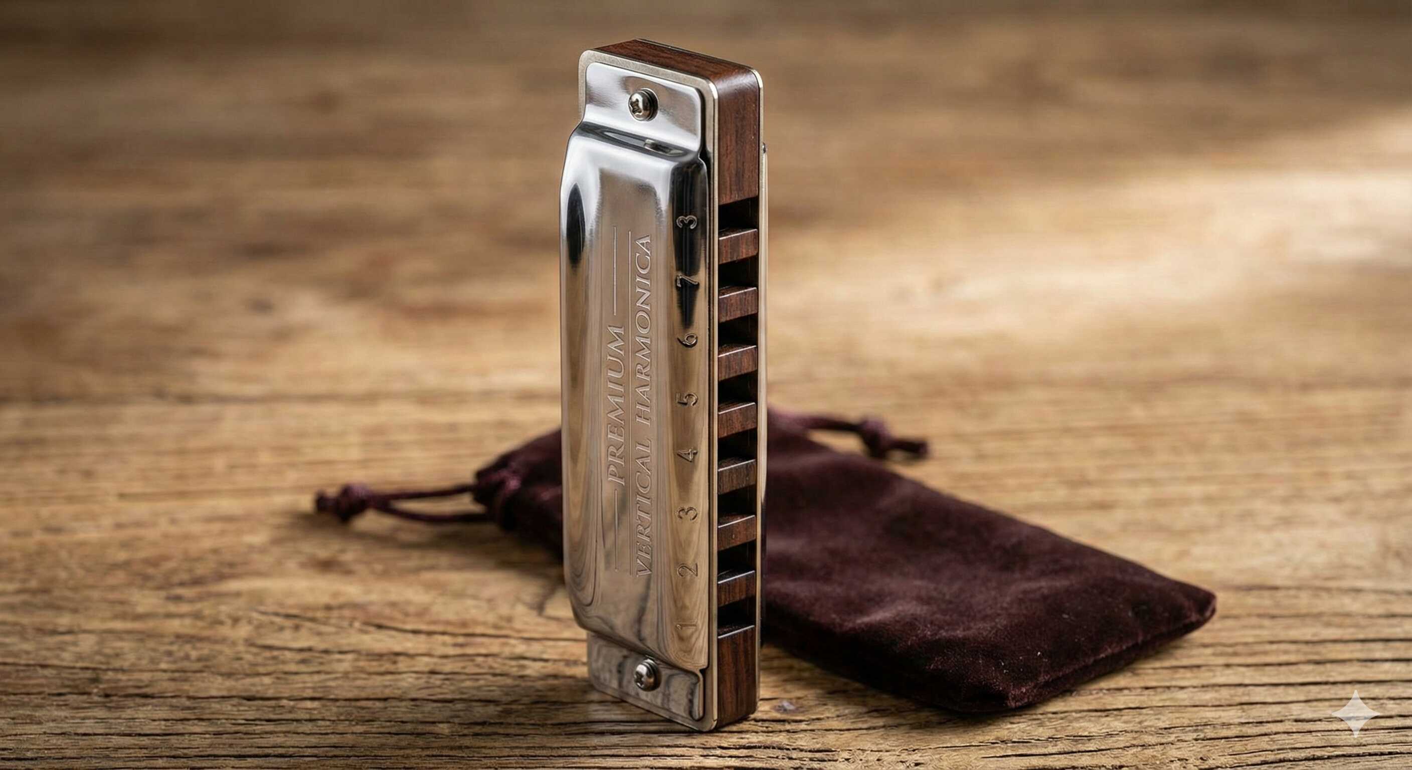 3-8 Hole Premium Vertical Harmonica