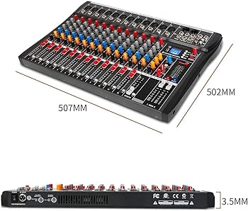 Depusheng DA sound 12 channel Console Mixer