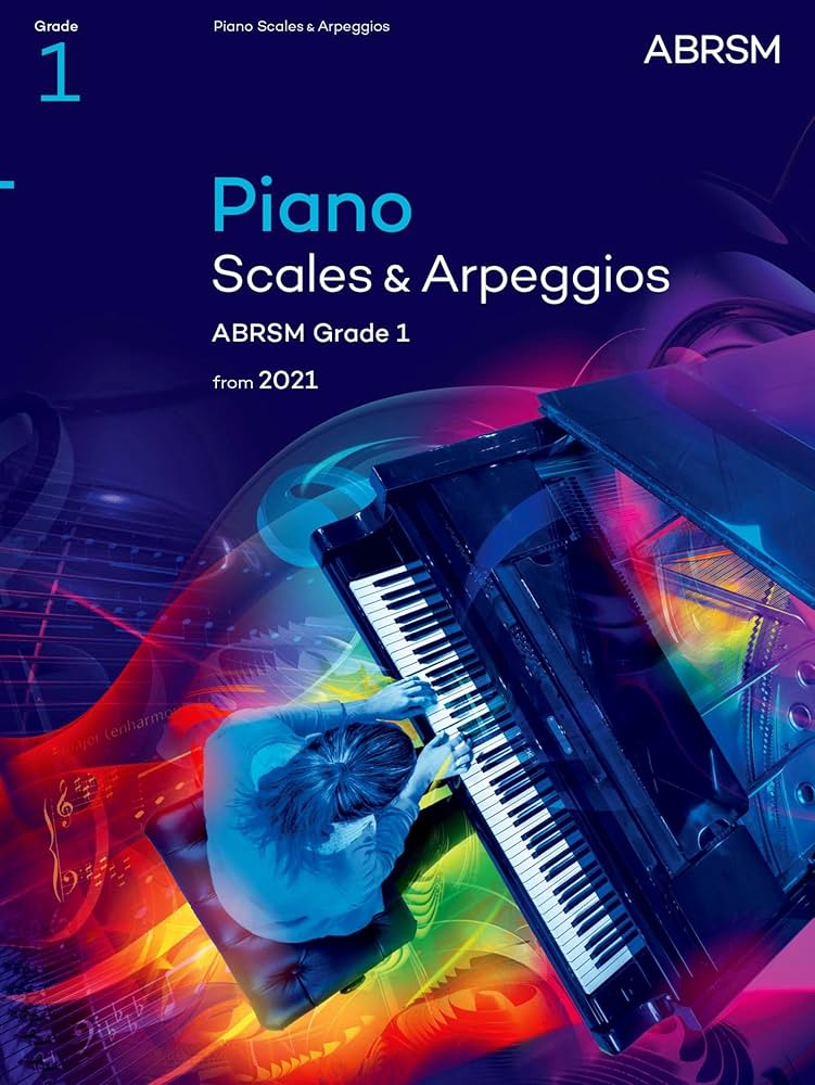 ABRSM: Piano Scales & Arpeggios, 2021 Grade - 1