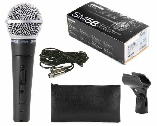 SM-58S Dynamic Vocal cord Microphone