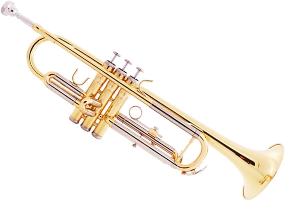 PACE B-Flat Gold Trumpet