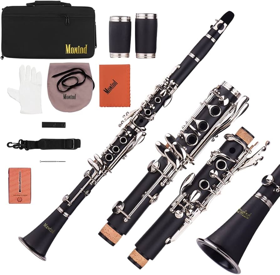 Denet Black Bb Clarinet 17 Key