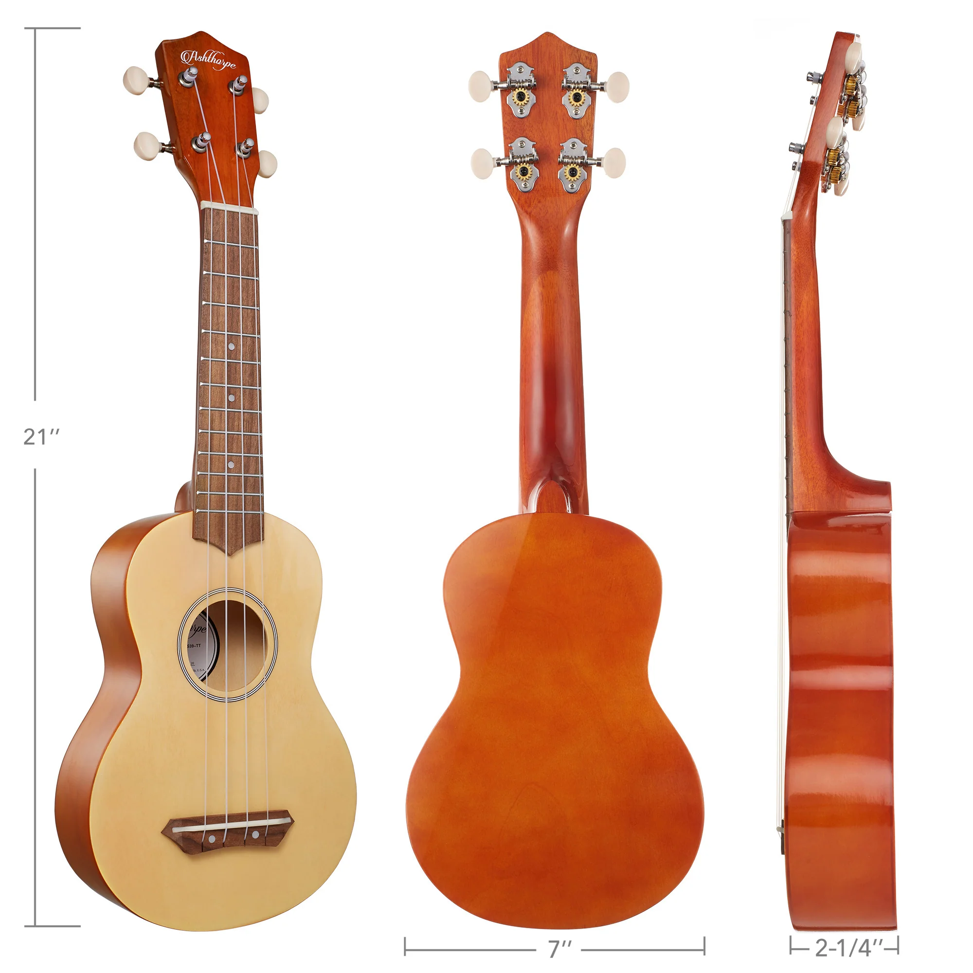 Denet Acoustic UKele-21" Size