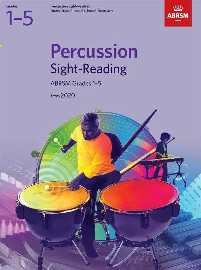 ABRSM: Percussion Sight-Reading, 2020  Grades 1-5