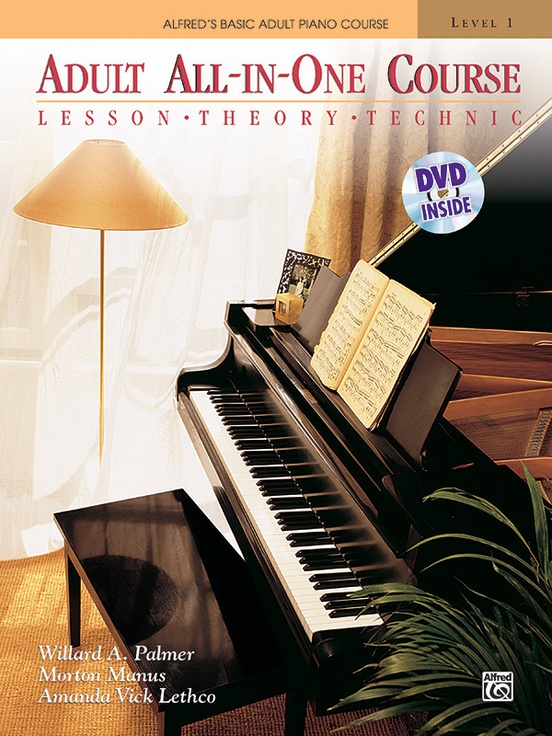 Alfred Basic Adult Piano All-In-One Course Level 1 (CD)