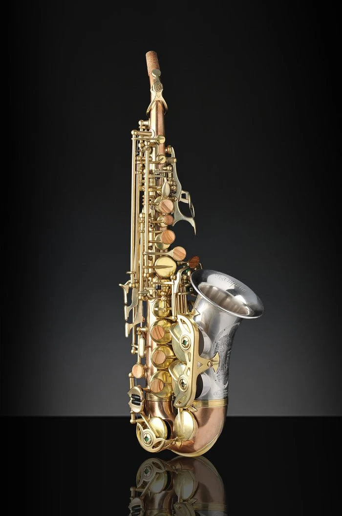 PACE Soprano Saxophone - Silver/Gold