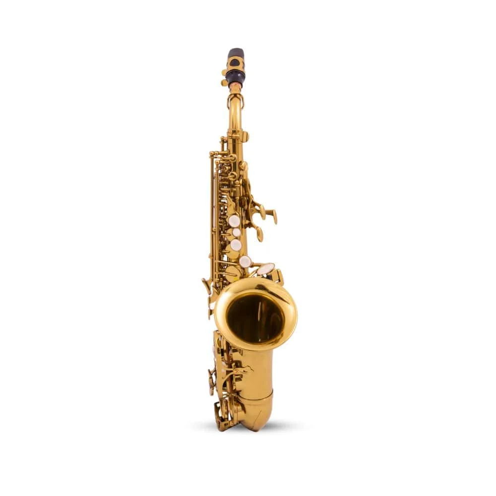 Denet Curve Soprano Saxophone Gold Color