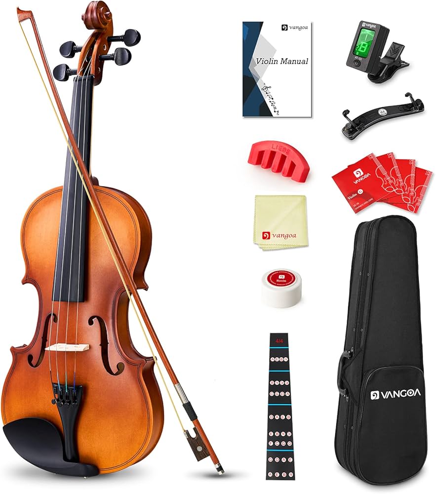 Denet MV012L SET PACKAGE Acoustic Violin & Headset 4/4 Size