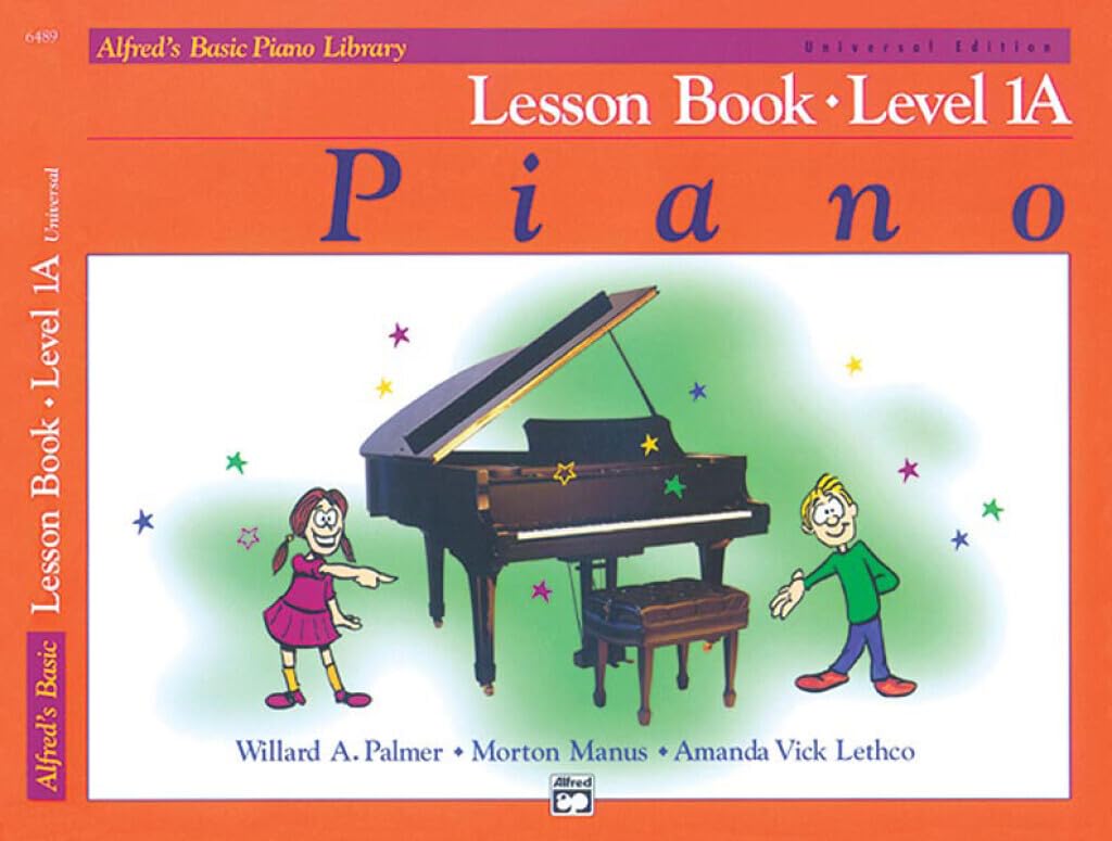 Alfred Basic Piano Course Lesson Book Level 1A (CD)