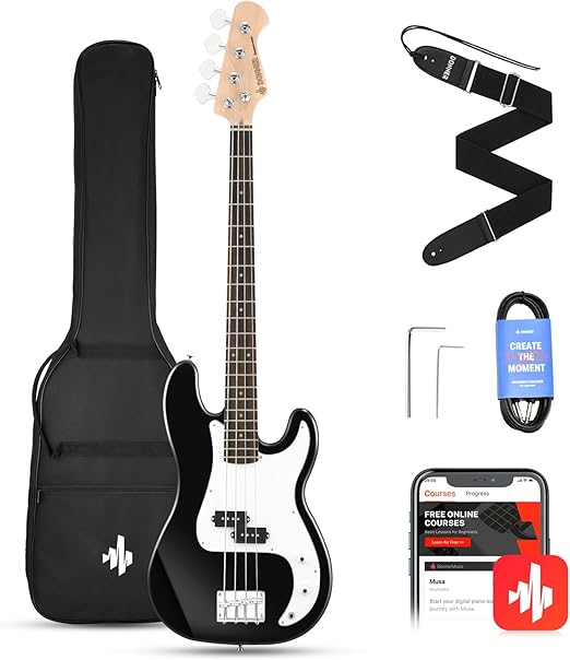 Denet Electric Bass Guitar - 4 Strings