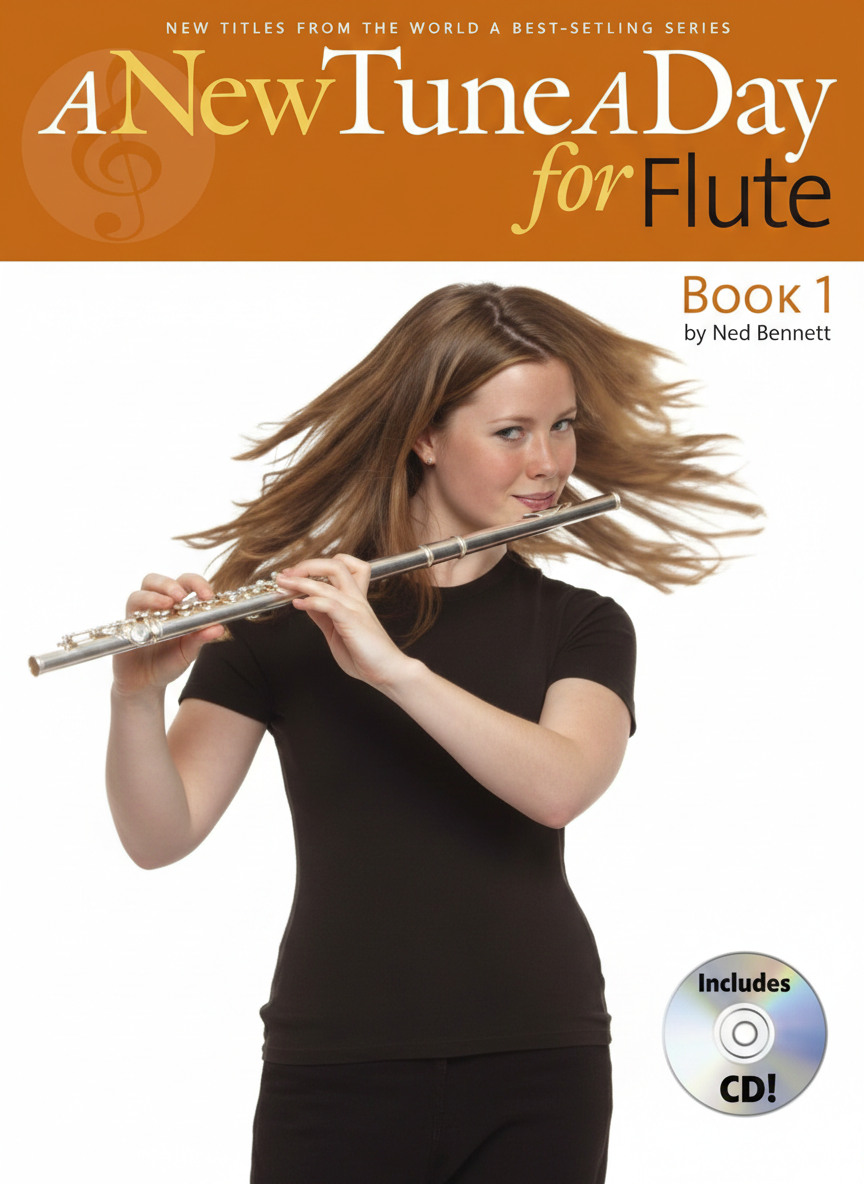 A New Tune A Day For Flute Book 1 (DVD & CD)
