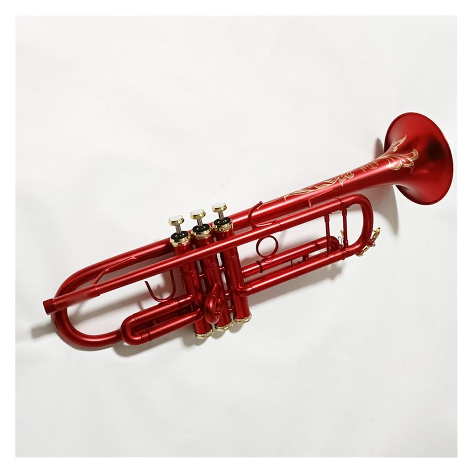 PACE B-Flat Red Color Trumpet