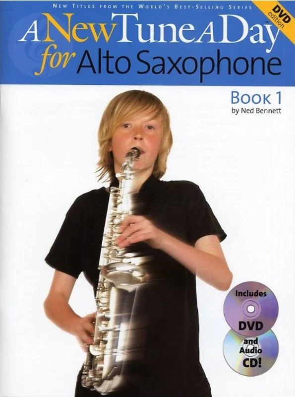 A New Tune A Day For Alto Saxophone BooK1 (DVD & CD)