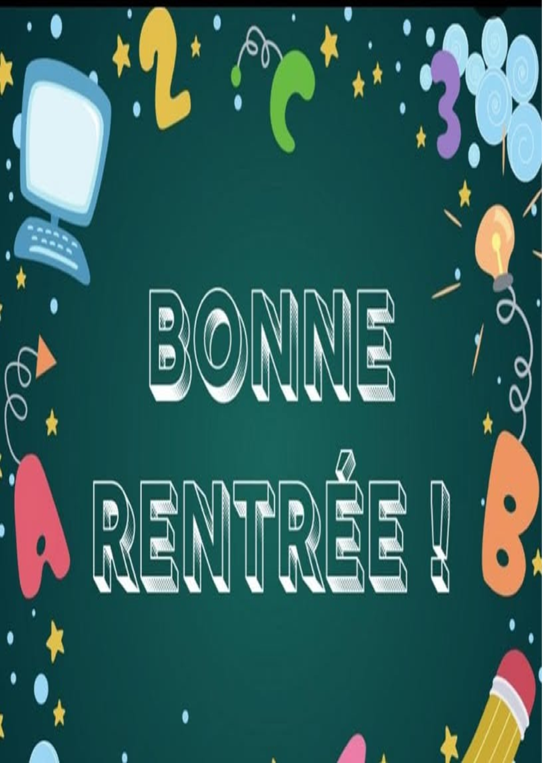 Bonne Rentrée!